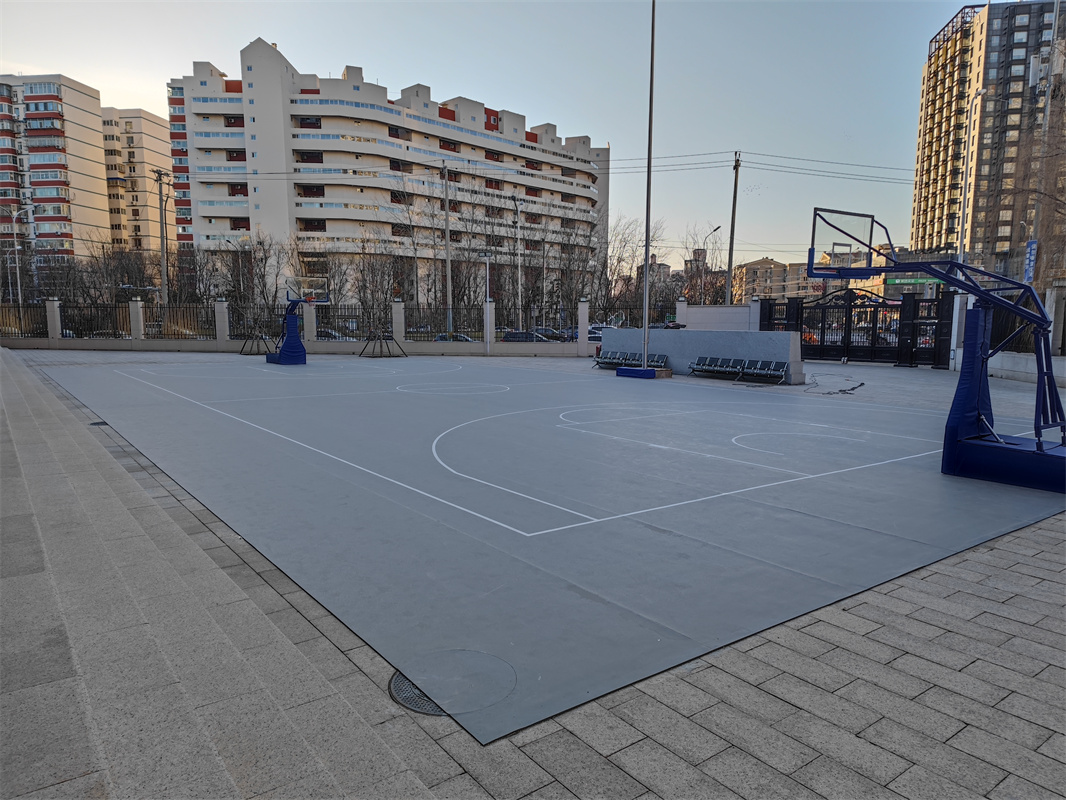 室外PVC籃球場案例